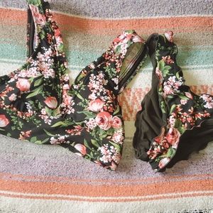 NWOT Massimo Floral Bikini Set